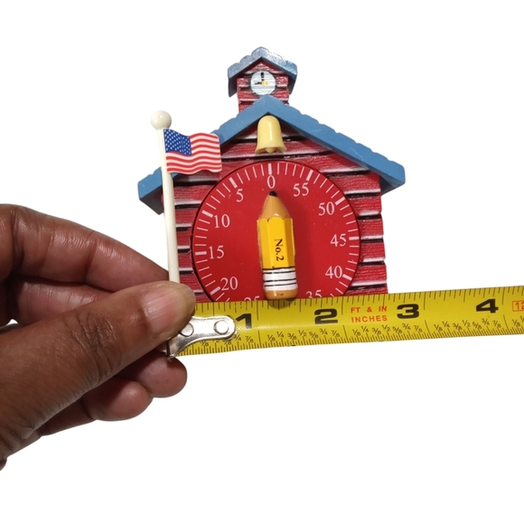 Patriotic Red Kitchen Timer - Picture 4 of 5